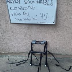 Bike rack for 2 bikes raca de bicicleta para 2 bicicletas