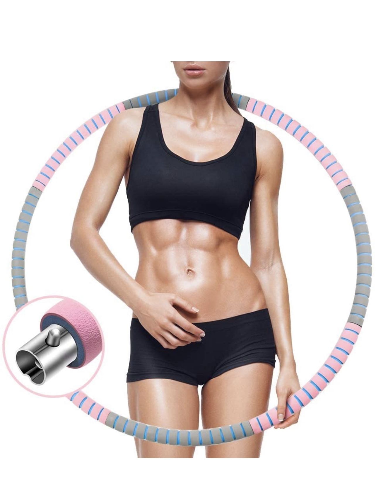 Weighted Hoop For Exercise