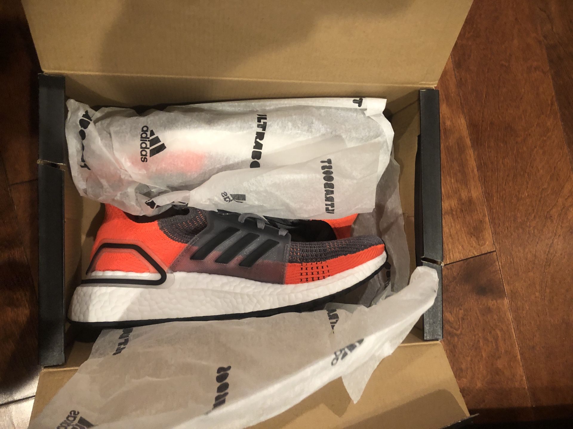 Adidas Ultra Boost 2019 Grey Four Hi Res Goal Size 9