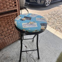 Little Minions 24" Vinyl/Upholstery Padded Stool -kids or adults-