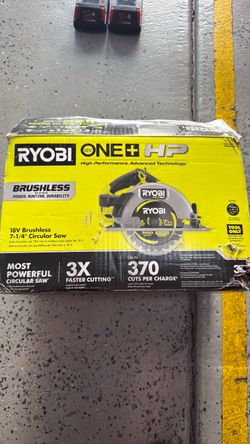 Ryobi one+ HP Brushless Circular Saw 18v