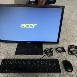 Acer 22 In Computer Monitor NOT HDMI