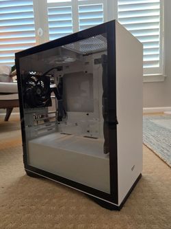 White PC MATX Case (with fans)