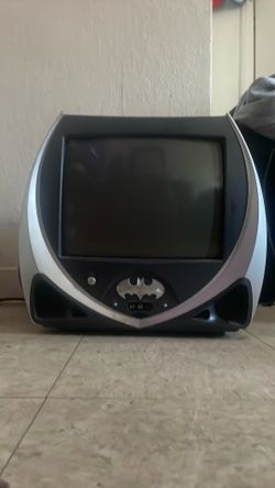 Vintage Batman 13" CRT Color TV (Model KSM6001) – Tested & Retro Gaming Ready