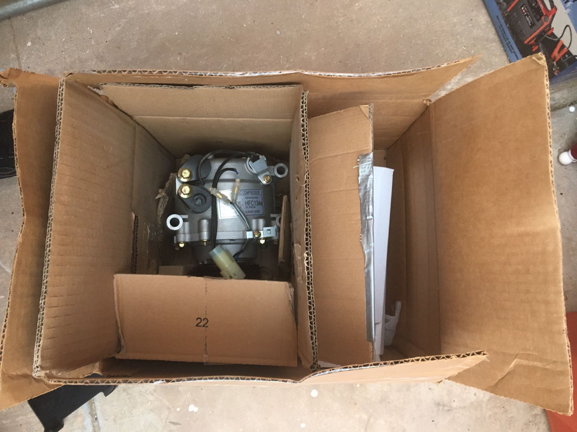 AC Compressor and drier assy-NEW DENSO Sigma JP 14-002NEW/20150708