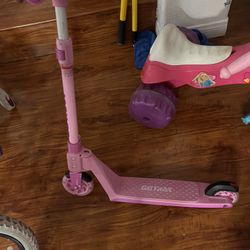 pink scooter