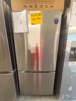 Midea refrigerator bottom freezer