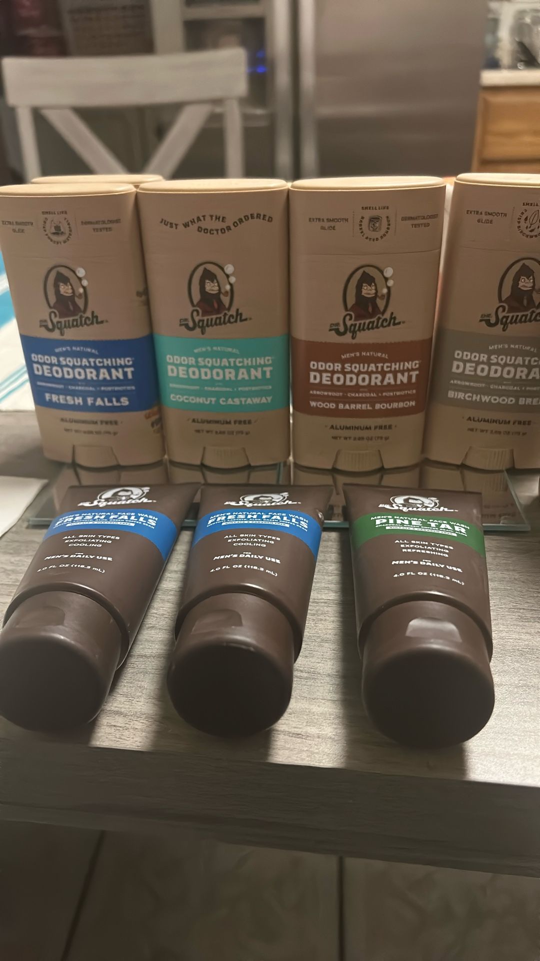$5 Great Price ‼️SQUATCH Deodorants Face Wash And Moisturizing Lotion