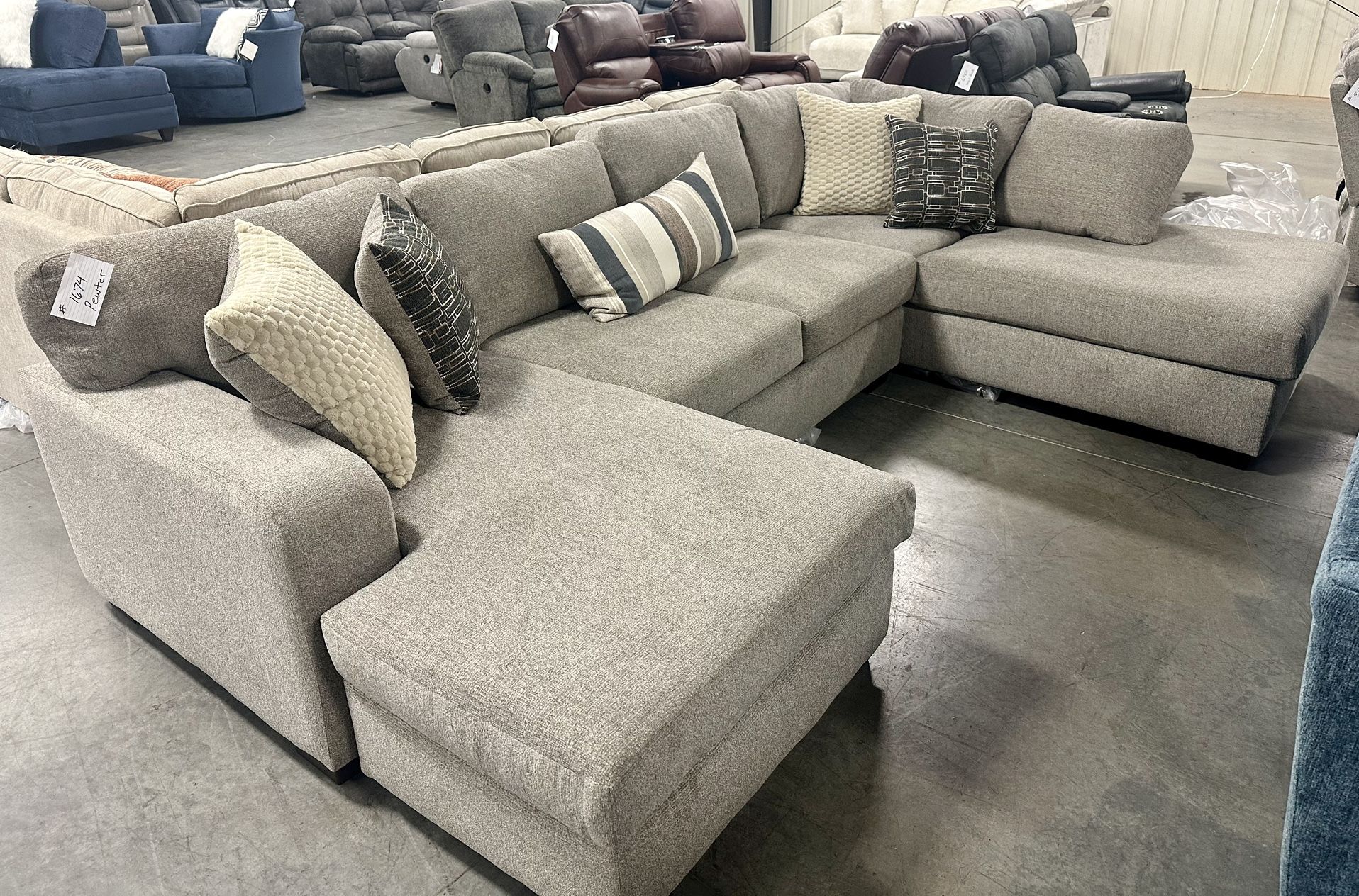 Double Chaise Sectional