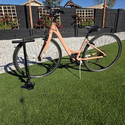Pink Batch Step-thru comfort bicycle