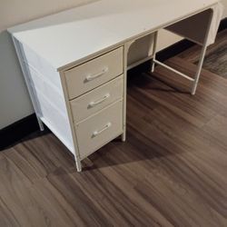 Desk w/Drawers & Side Pocket, 47"LX19.5"WX29.5"H, Computer Desk