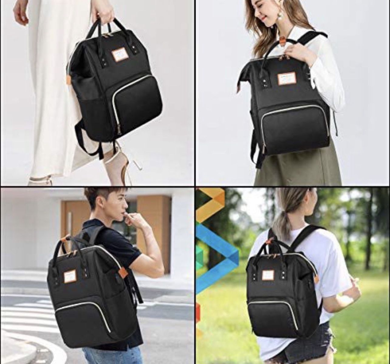 New SOWAOVUT bag or Laptop Backpack 15 Inch Casual Daypack Water Resistant 