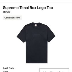 Supreme Box Logo Tonal