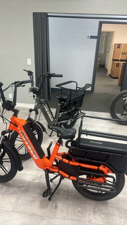 MSRP 1640 hovcart family ebike for kid to sit on back