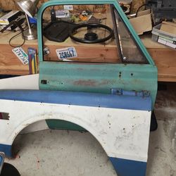 1967 to 1972 Chevy C10.  Door and Fender