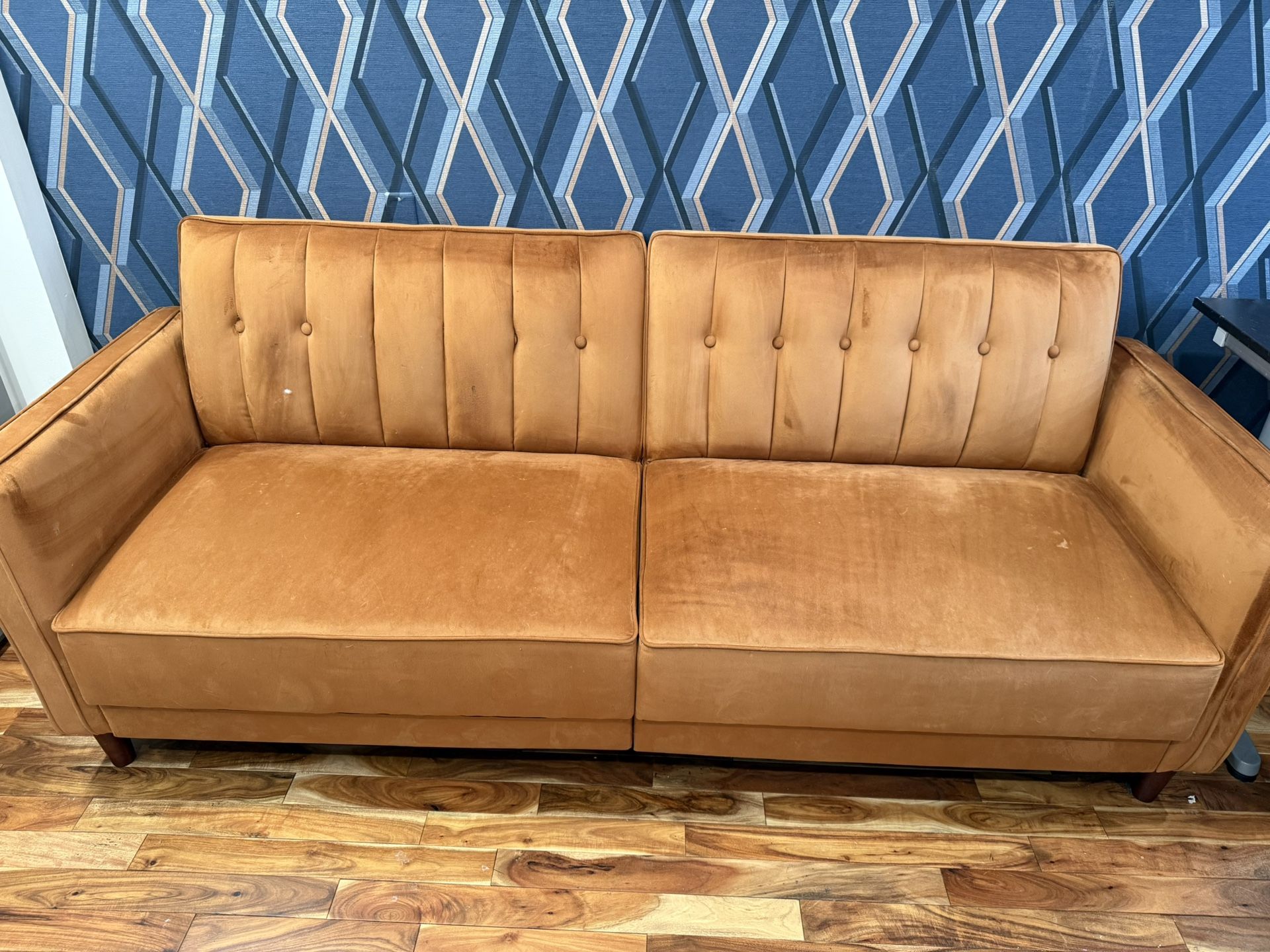Loveseat Futon Sofa - WILL TAKE OFFERS
