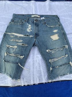 Distressed Levi Shorts