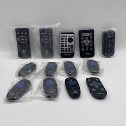Car stereo remotes