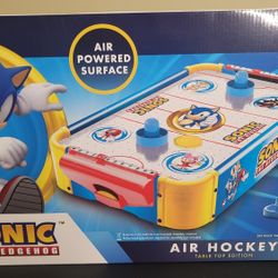 Sonic The Hedgehog TableTop Air Hockey 