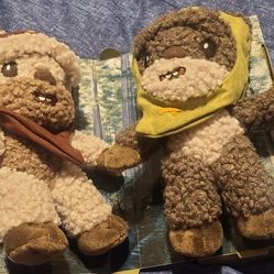 Star WARS ANPAKTOR AND WARROON  NEW Plush