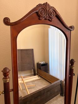 Beautiful wooden vintage dresser