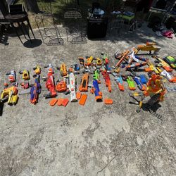 Various Nerf Guns