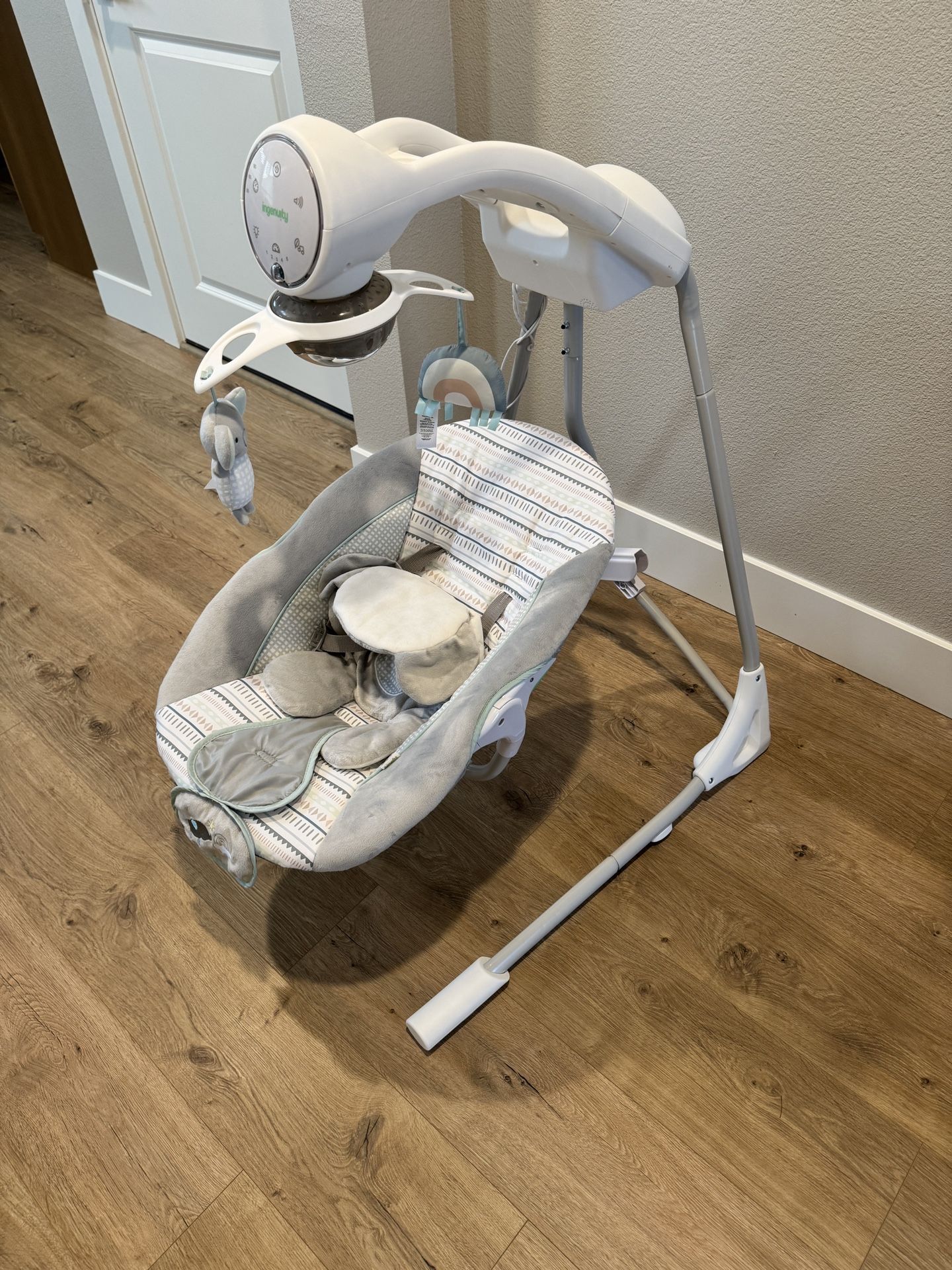 Ingenuity InLighten 5-Speed Baby Swing