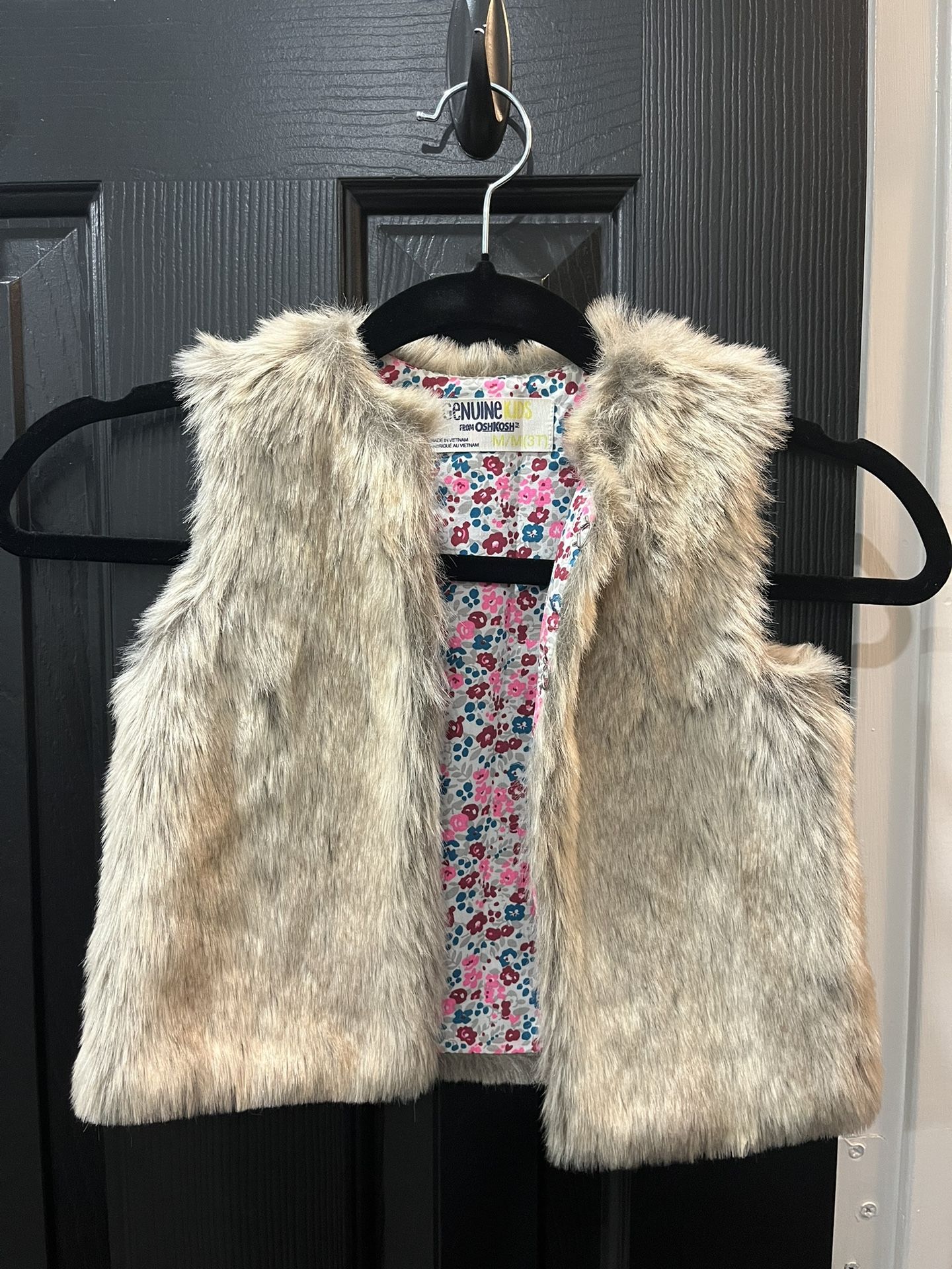 Girls Fur Vest