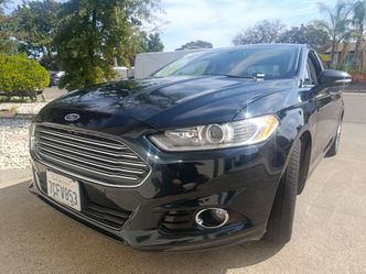 Ford Fusion Sedan Hybrid Titanium– Black