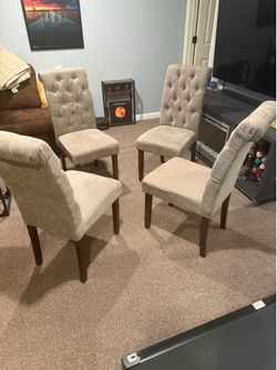 Four dining chairs - Excellent condition