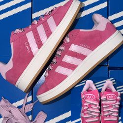 Pink adidas
