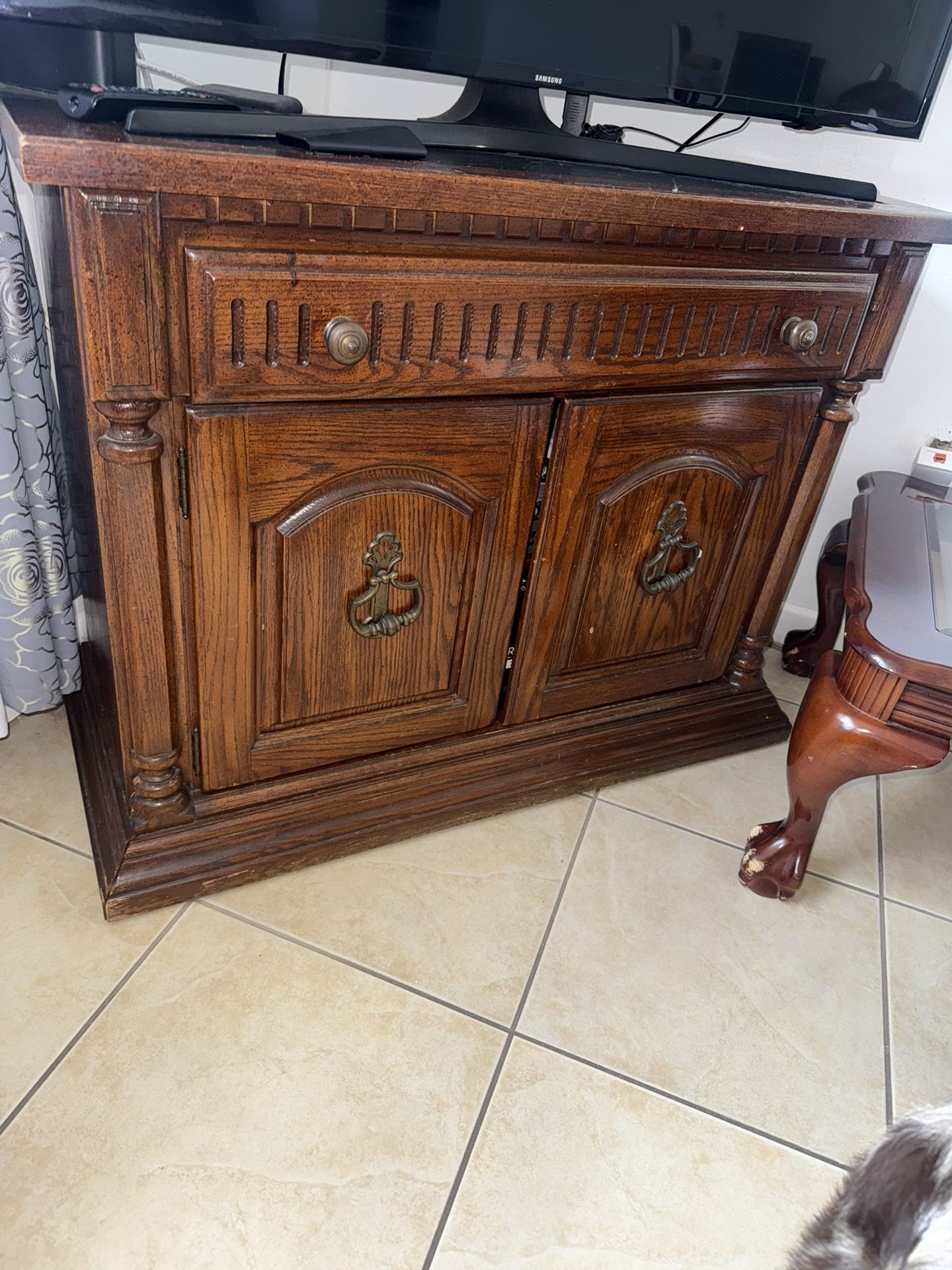 Antique TV Stand