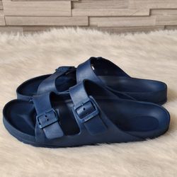 Men's blue Birkenstock Arizona Eva Sandals Size 12