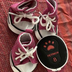 Pink Dog Shoes