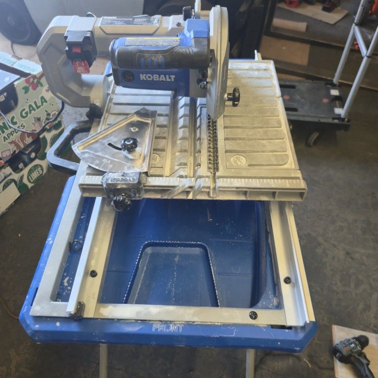 Kobalt Folding Head9-Amp 7-in-Blade SlidingTable ileSawwith Stand #5406