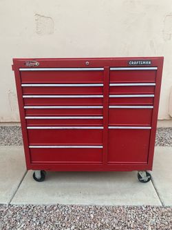 Craftsman Tool Box 41”H 41”W 18”D For Sale