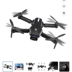 Vivitar Sky Flow 4K Aerial Camera Drone Image Stabilization & Carrying Case, Black