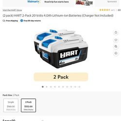HART Lithium-Ion Batteries
