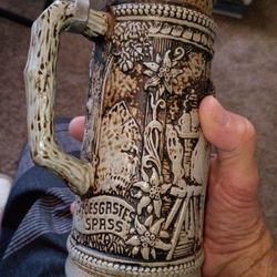 West German Beer Stein(Gerz)