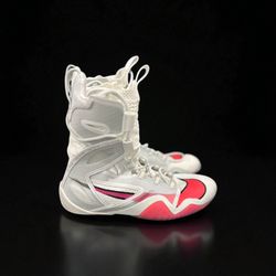 Nike HYPERKO 2 Boxing Shoes LIMITED EDITION - WHITE/HYPER VIOLET/LIGHT BONE - Size 9