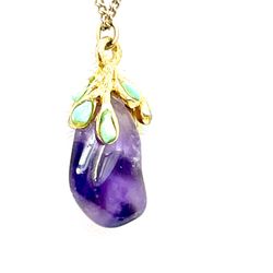 Vintage Amethyst With Turquoise Accents