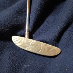 Rare Burt Yancy Dyne Weighted "Sterling Silver Presidents Trophy Putter From West point" 