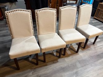 Set of 4 chairs $260 or close offer