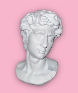 Greek Statue of David, Classic Roman Bust Greek Mythology David-11in