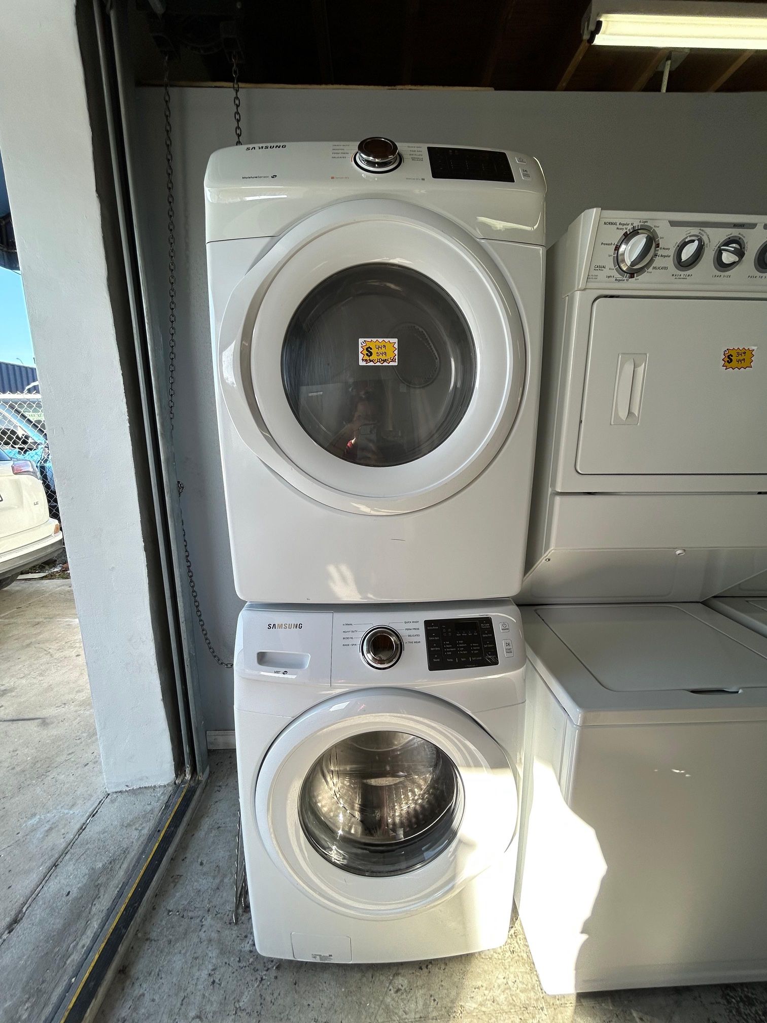 SAMSUNG WASHER AND DRYER SET FOR SALE