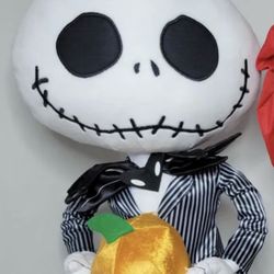 Nightmare Before Xmas Jack Skellington Halloween Greeter