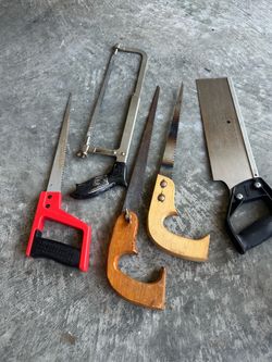 Mixed Hand Saw Lot – 5 Saws