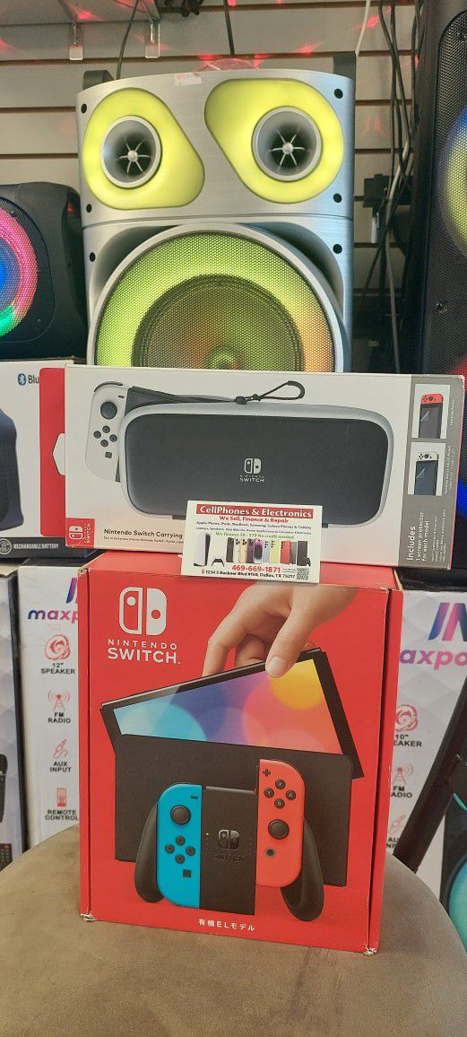 Nintendo Switch Gaming Console Brand New With Free Case On Special Cash Deal $349.