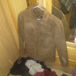 Vintage Alfani Genuine Suede Jacket 