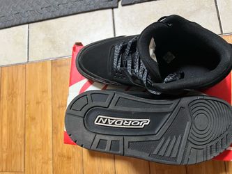 Jordan High-Top Black Sneakers